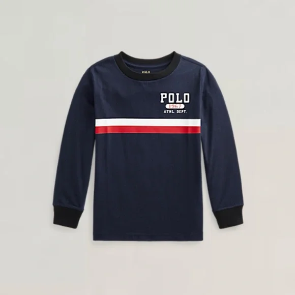 NWT Authentic Polo Ralph Lauren Toddler Long Sleeve T. - Picture 1 of 4